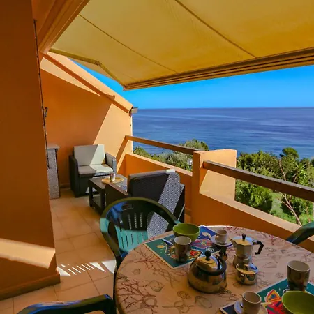 아파트 Casa Bentu 'e Mare Con Vista 칼라고노네